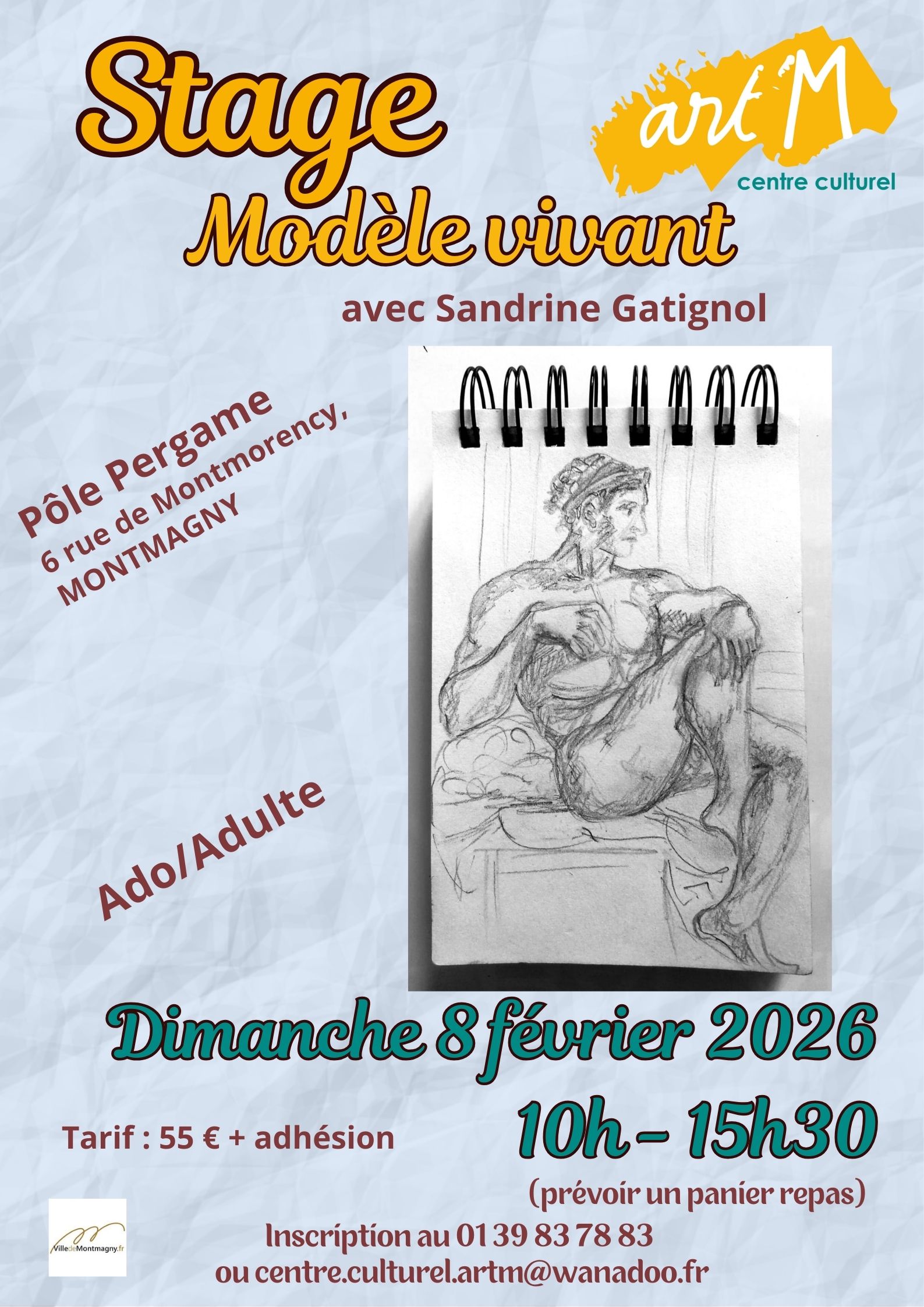 Stage modle vivant fvr 26